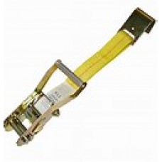 2" X 30' Ratchet Strap Assembly W/ Wire Hooks - 3,333 LBS WLL